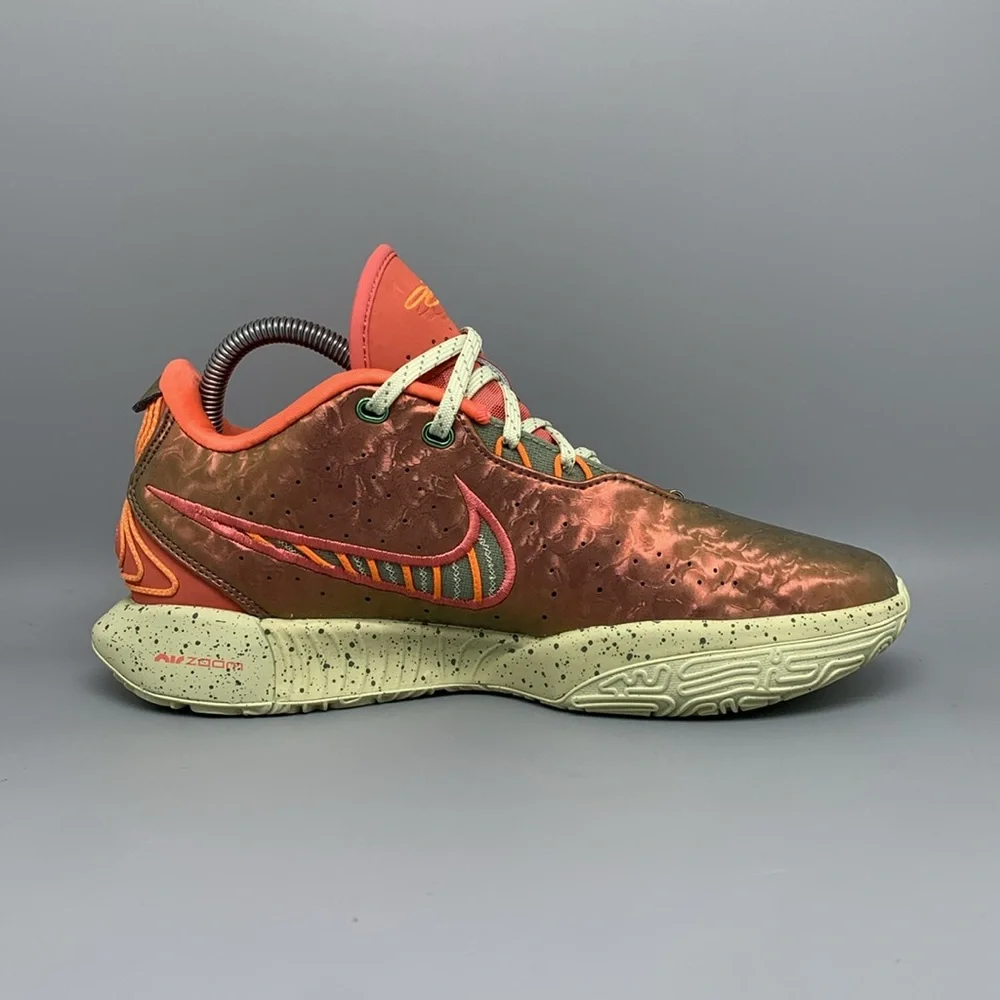 Nike LeBron 21 “Queen Conch” FN0708-800 ElGold/Orange Men’s Sz 8‎ Women’s Sz 9.5